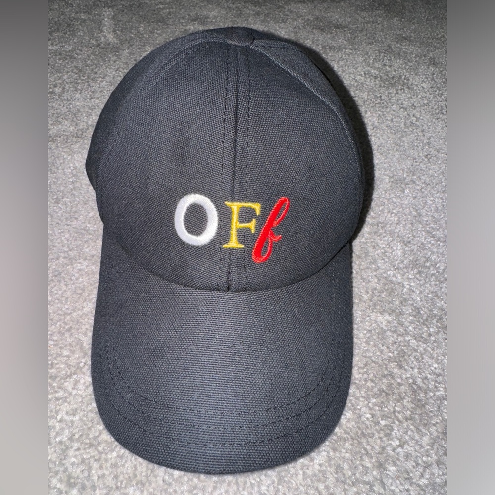 Off-White Embroidered Rounded Hat - image 3
